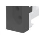 Modulo Fame Habitat Black 4034 1Tomada 10A