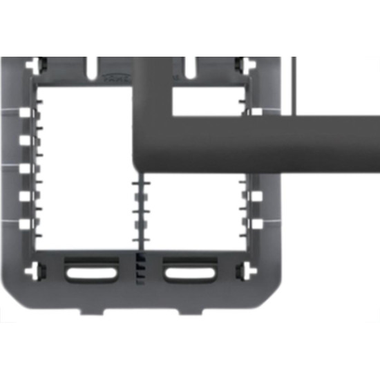 Espelho Placa Fame Habitat Black 4080 4X4 6Mod Espelho Placa Fame Habitat Black 4080 4X4 6Mod