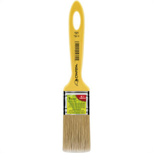 Trincha Pincel Condor 727 Recort D 1.1/2 Amarelo - Kit C/12 Unidades