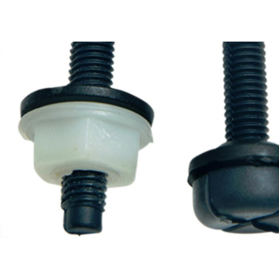 Acessorio P/Caixa Polyutil Conj Fix Parafuso Preto Acessorio P/Caixa Polyutil Conj Fix Parafuso Preto