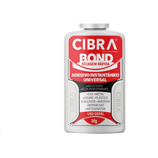 Cola Instantanea Cibra 20G - Kit C/12 Unidades Cola Instantanea Cibra 20G - Kit C/12 Unidades