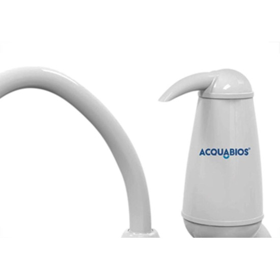 Torneira B.M C/Filtro Acquabios Branco Quadriset