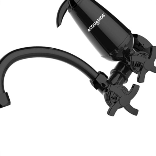 Torneira B.M C/Filtro Acquabios Preto Quadriset