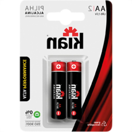 Pilha Alcalina Kian Peq Aa2 C/2 Pilha Alcalina Kian Peq Aa2 C/2