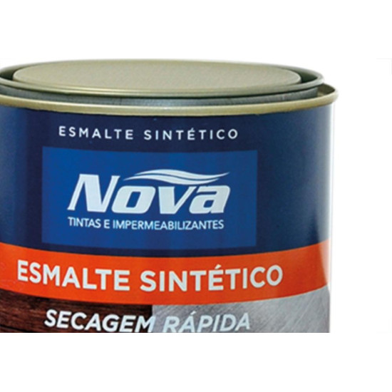 Tinta Esmalte. 1/4 (900ml) Sintetico Nova Cinza Medio Tinta Esmalte. 1/4 (900ml) Sintetico Nova Cinza Medio