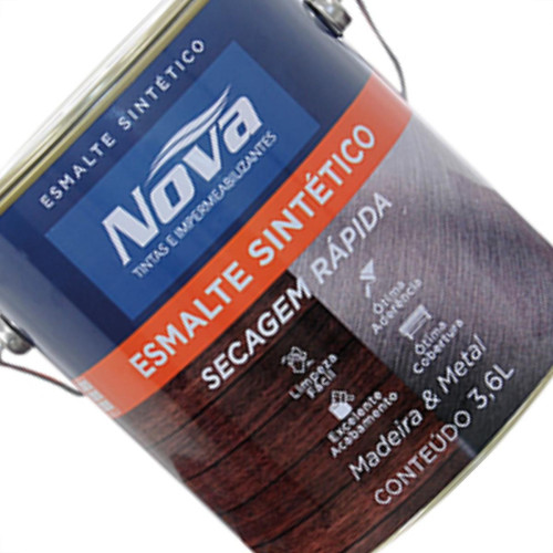 Tinta Esmalte. Galao 3,6 Litros Sintetico Nova Verm Tinta Esmalte. Galao 3,6 Litros Sintetico Nova Verm