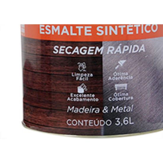 Tinta Esmalte. Galao 3,6 Litros Sintetico Nova Verm Tinta Esmalte. Galao 3,6 Litros Sintetico Nova Verm