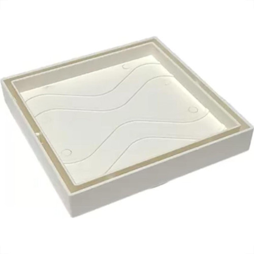 Ralo Invisivel Deplasti 15 X 15 Branco Ralo Invisivel Deplasti 15 X 15 Branco