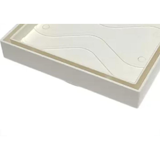 Ralo Invisivel Deplasti 15 X 15 Branco Ralo Invisivel Deplasti 15 X 15 Branco