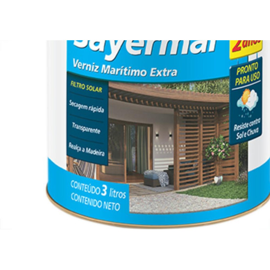 Verniz Sayerlack Sayermar Maritimo 3Lt