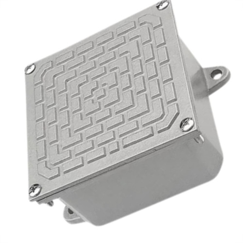 Caixa Passagem Aluminio Natural 15X15X10 Olivo Caixa Passagem Aluminio Natural 15X15X10 Olivo