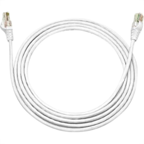 Fio Cabo Rede Patch Cord Branco Rj45 20Mt Fio Cabo Rede Patch Cord Branco Rj45 20Mt