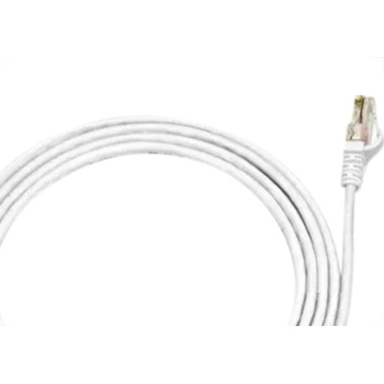 Fio Cabo Rede Patch Cord Branco Rj45 20Mt Fio Cabo Rede Patch Cord Branco Rj45 20Mt
