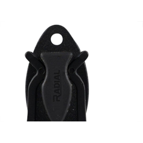Fixador Porta P/Piso Pvc Radial Preto