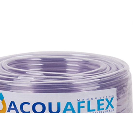 Mangueira Cristal Acquaflex A 3/8X1,5 50Mt