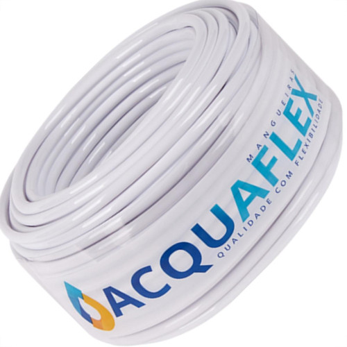 Mangueira Chuveiro Acquaflex Branco 50Mt Mangueira Chuveiro Acquaflex Branco 50Mt