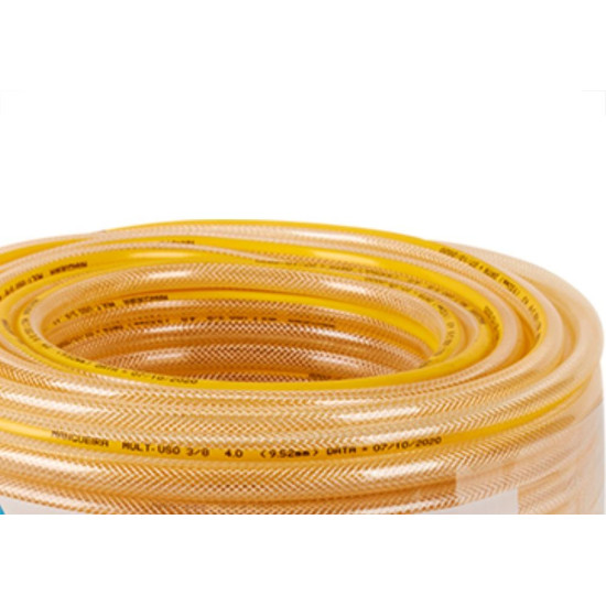 Mangueira Super Max Acquaflex 3/8X4,0 Amarelo 50Mt Mangueira Super Max Acquaflex 3/8X4,0 Amarelo 50Mt