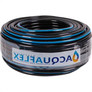 Mangueira Pneumatica Acquaflex 5/16 Preto 300 50M