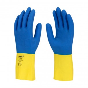 Luva Imbat Neoprex Amarelo/Azul 08-M