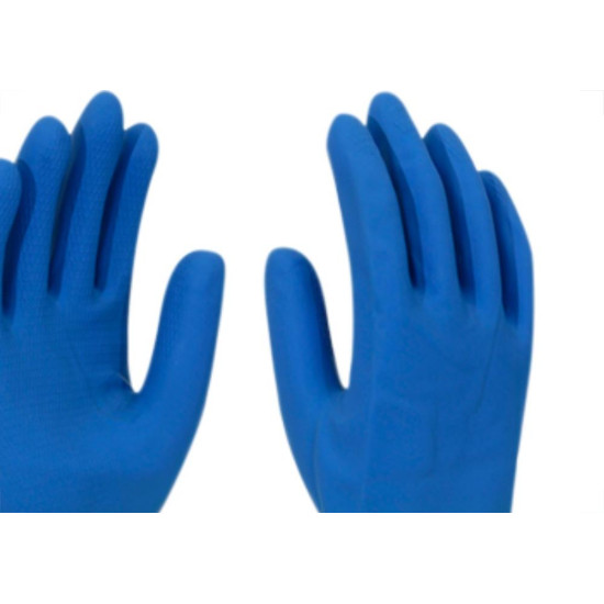 Luva Imbat Neoprex Amarelo/Azul 08-M Luva Imbat Neoprex Amarelo/Azul 08-M