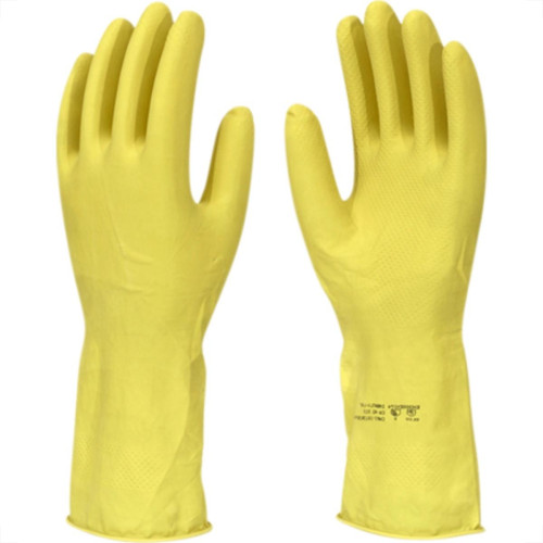 Luva Imbat Latex Forrada Amarelo 10-Gg - Kit C/12 Unidades Luva Imbat Latex Forrada Amarelo 10-Gg - Kit C/12 Unidades