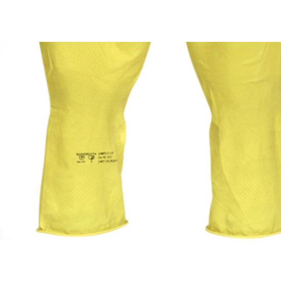 Luva Imbat Latex Forrada Amarelo 10-Gg - Kit C/12 Unidades Luva Imbat Latex Forrada Amarelo 10-Gg - Kit C/12 Unidades