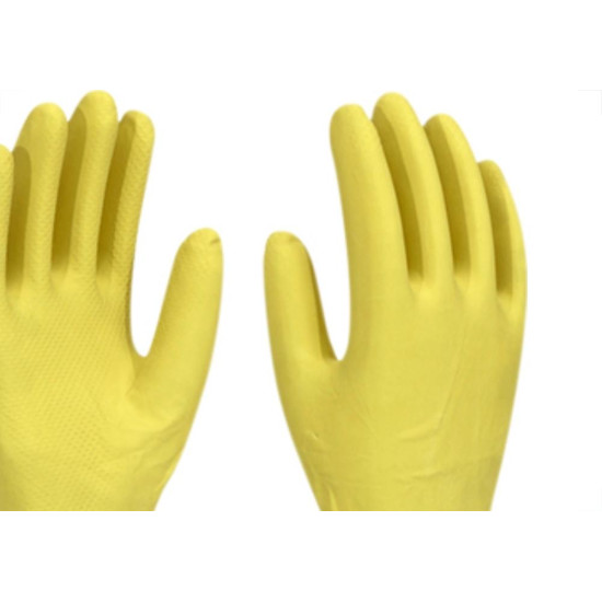 Luva Imbat Latex Forrada Amarelo 10-Gg - Kit C/12 Unidades Luva Imbat Latex Forrada Amarelo 10-Gg - Kit C/12 Unidades
