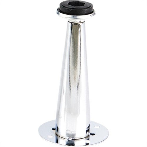 Pe Conico P/Moveis C/Regulagem 100Mm Cromado Pe Conico P/Moveis C/Regulagem 100Mm Cromado