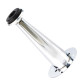 Pe Conico P/Moveis C/Regulagem 100Mm Cromado Pe Conico P/Moveis C/Regulagem 100Mm Cromado