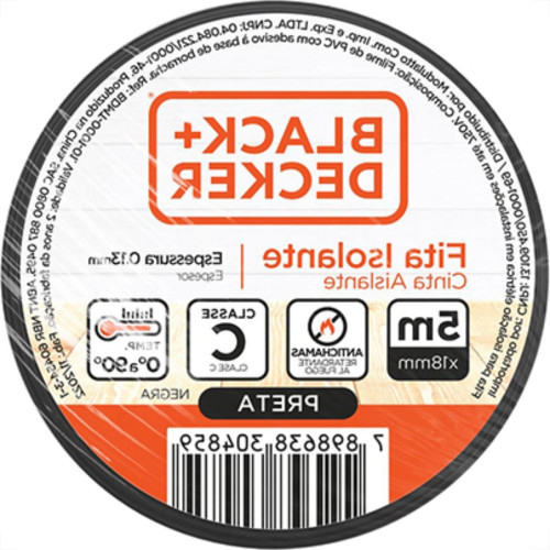 Fita Isol B_D 05Mts - Kit C/10 Unidades Fita Isol B_D 05Mts - Kit C/10 Unidades