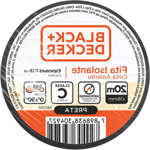 Fita Isol B_D 20Mts - Kit C/10 Unidades Fita Isol B_D 20Mts - Kit C/10 Unidades