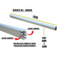 Suporte P/Pia Chumbar Hayner 40Cm Branco Suporte P/Pia Chumbar Hayner 40Cm Branco