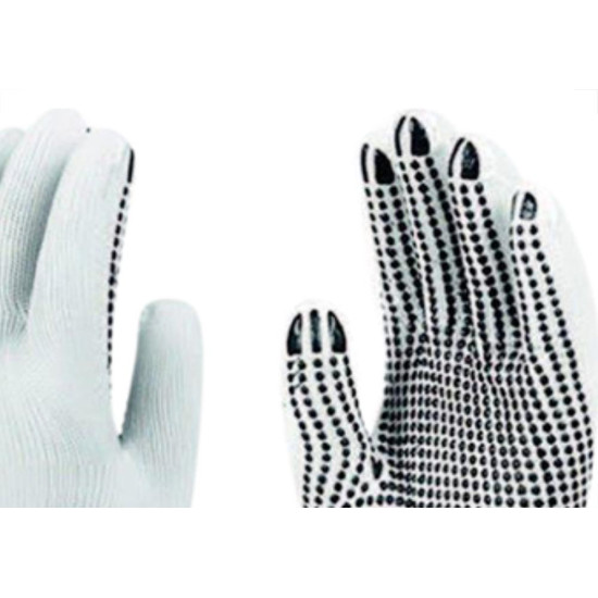 Luva Tricotada Helanca Pigment Branco Imbat - Kit C/12 Unidades Luva Tricotada Helanca Pigment Branco Imbat - Kit C/12 Unidades