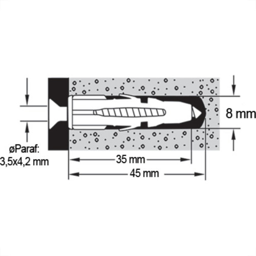 Bucha Fix.Sfor Sfu 06 C/1000 P/Tij.Fur Bucha Fix.Sfor Sfu 06 C/1000 P/Tij.Fur