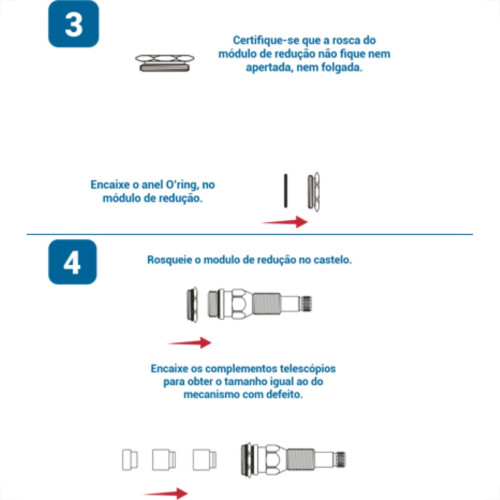 Reparo Roco P/Registro Deca/Simil.Rosca N.0 Reparo Roco P/Registro Deca/Simil.Rosca N.0