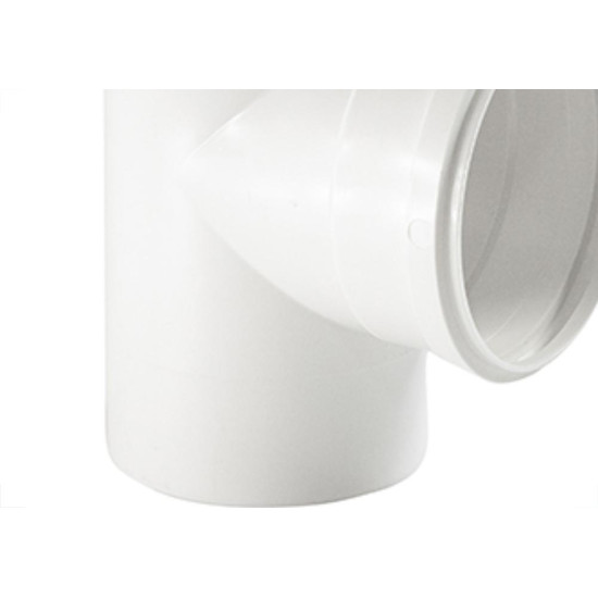 Tee Esgoto Shiva 50 X 50 Branco - Kit C/10 Unidades Tee Esgoto Shiva 50 X 50 Branco - Kit C/10 Unidades