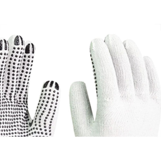 Luva Tricotada Pigmentada Branco Imbat - Kit C/12 Unidades Luva Tricotada Pigmentada Branco Imbat - Kit C/12 Unidades