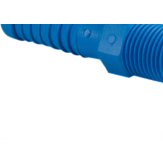 Adaptador Rosca Externa Reboucas 1/2 Azul - Kit C/25 Unidades Adaptador Rosca Externa Reboucas 1/2 Azul - Kit C/25 Unidades
