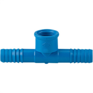 Tee Interno Reboucas L/R 1/2 Azul - Kit C/25 Unidades