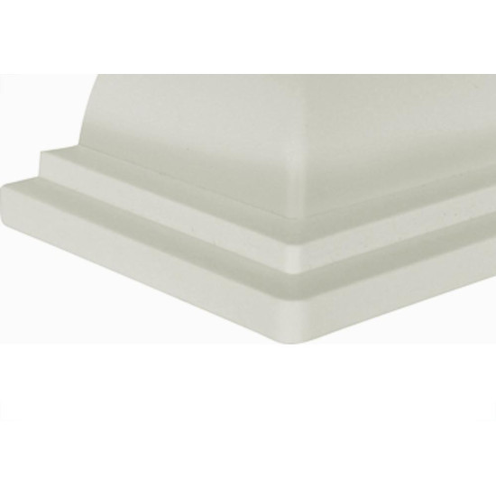 Forro Cantoneira Pvc Extensao Branco Plastilit - Kit C/20 Unidades Forro Cantoneira Pvc Extensao Branco Plastilit - Kit C/20 Unidades