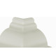 Forro Cantoneira Pvc Extensao Branco Plastilit - Kit C/20 Unidades Forro Cantoneira Pvc Extensao Branco Plastilit - Kit C/20 Unidades