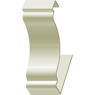 Forro Emenda De Moldura Pvc Branco Plastilit - Kit C/20 Unidades