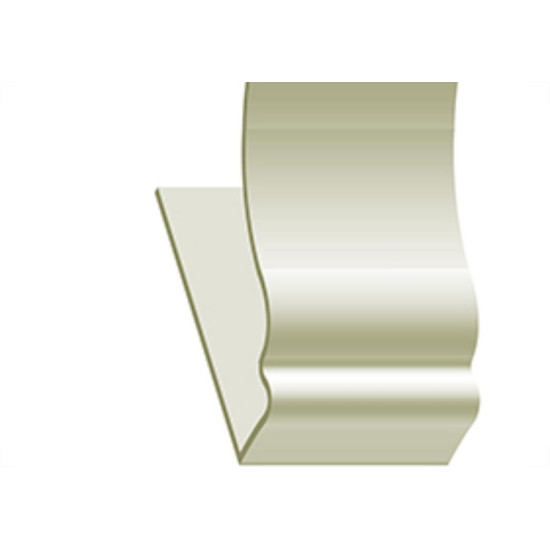 Forro Emenda De Moldura Pvc Branco Plastilit - Kit C/20 Unidades