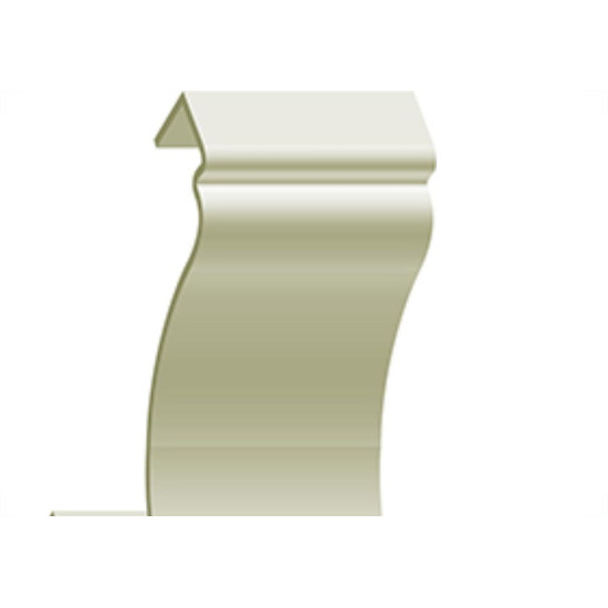 Forro Emenda De Moldura Pvc Branco Plastilit - Kit C/20 Unidades