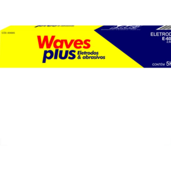 Eletrodo Waves 6013 2,50Mm Caixa Kg - Kit C/5 KG Eletrodo Waves 6013 2,50Mm Caixa Kg - Kit C/5 KG