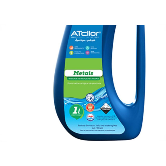 Eliminador De Metais/Mancha Atcllor 1Lt Eliminador De Metais/Mancha Atcllor 1Lt