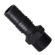 Adaptador Rosca Externa Reboucas 1/2 Preto - Kit C/25 Unidades Adaptador Rosca Externa Reboucas 1/2 Preto - Kit C/25 Unidades