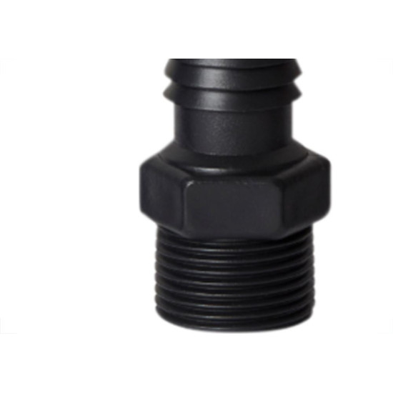 Adaptador Rosca Externa Reboucas 1/2 Preto - Kit C/25 Unidades Adaptador Rosca Externa Reboucas 1/2 Preto - Kit C/25 Unidades