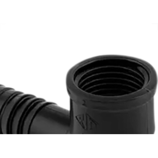 Cotovelo Reboucas Interno L/R 1/2 Preto - Kit C/25 Unidades Cotovelo Reboucas Interno L/R 1/2 Preto - Kit C/25 Unidades