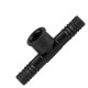 Tee Interno Reboucas L/R 3/4 Preto - Kit C/25 Unidades Tee Interno Reboucas L/R 3/4 Preto - Kit C/25 Unidades